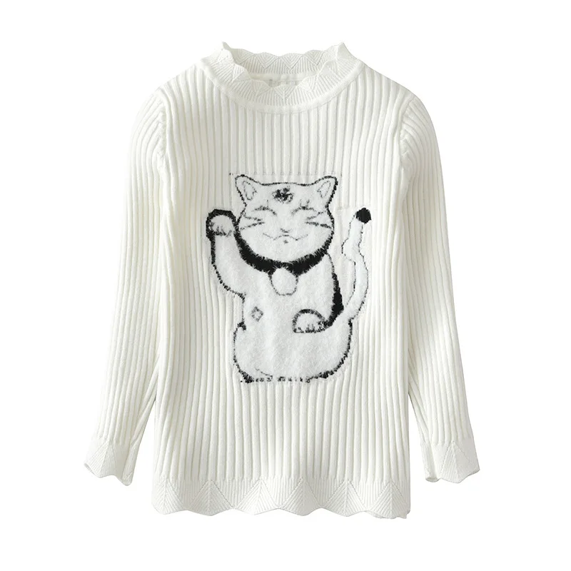 

2018 Autumn Girls New Style Trend of Fashion Multi-color Selectable Solid Color in High Collar Children Base Shirt Imitation Min