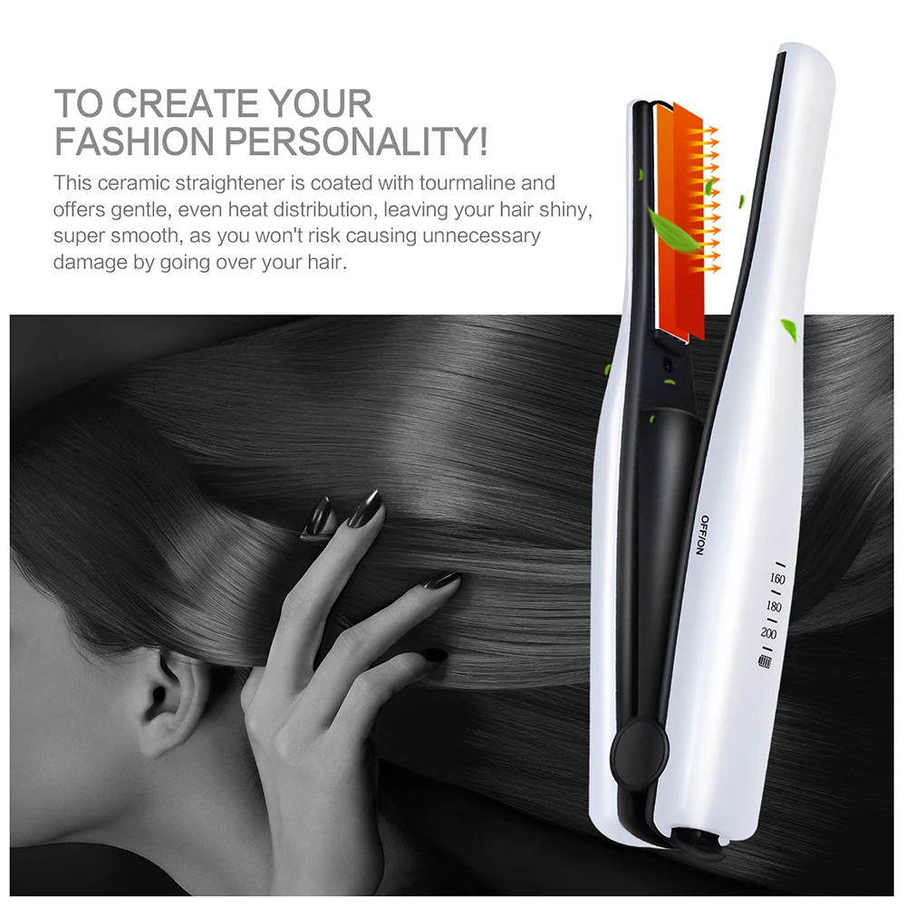 USB Плойка для завивки волос выпрямитель для волос утюжок для выпрямления щипцы для завивки волос щипцы мини-Кримпер Инструменты для укладки волос