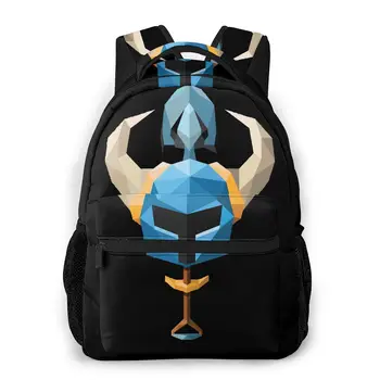 

Shovel Knight School Bags Low-Poly Shovel Knight Beautiful backpack for Men Women