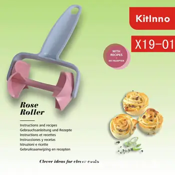 

MeterMall Cookie Mould Cutter Wheel Hob Embossed Cookie Cutter Rolling Biscuit Cutting Pastry Kawaii Bakery Tool