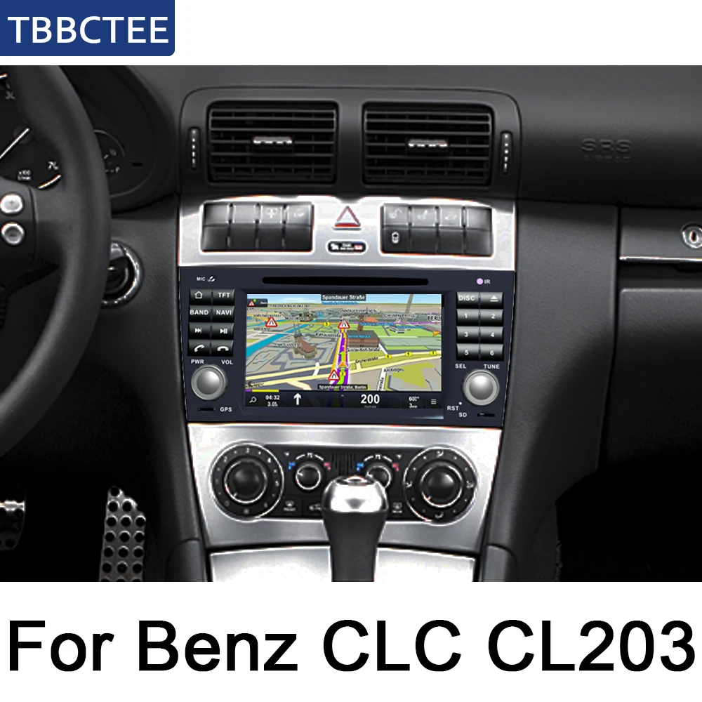 Для Mercedes Benz clc-класс CL203 2008~ 2010 NTG Android Автомагнитола Стерео gps навигация Bluetooth WiFi мультимедийный проигрыватель аудио