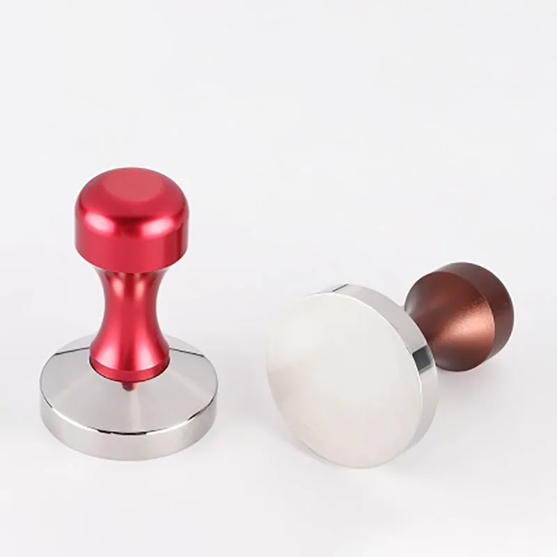 Coffee Tamper Espresso 2 Colors Machine Press Flat Base Bean Mill Kitchen Tools Coffe Pot | Дом и сад