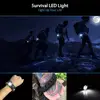 Outdoor Multifunctional Survival Bracelet Paracord Braided Rope Men Camping EDC Tool Emergency SOS LED Light Compass Whistle ► Photo 3/6