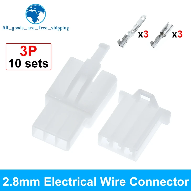10set 2,8mm 2/3/4/6/9 Pin Automotive 2,8 Elektrische Draht Stecker Männlich Weiblich Terminal-Block Kabel Stecker Kits – Detail 7