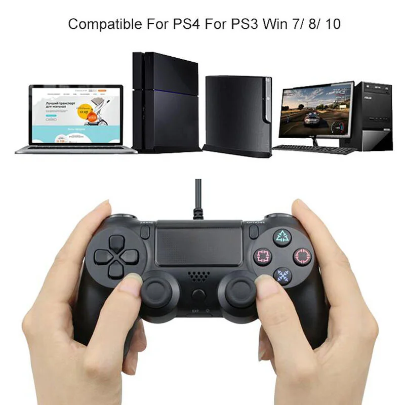 Bluetooth беспроводной/проводной джойстик для PS4 PS3 DualShock4 контроллер подходит для консоли mando для Playstation геймпад джойстик