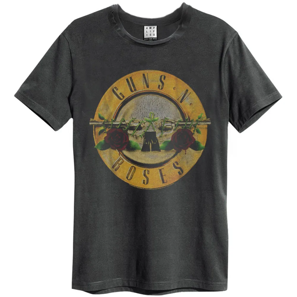 Забавная Мужская футболка женская футболка-Новинка guns N Roses Drum облегающая Homme