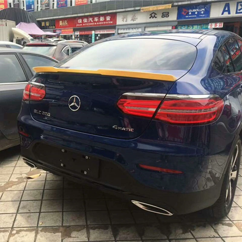 Спойлер для Benz GLC Coupe GLC200 спойлер GLC260 из АБС пластика заднего крыла автомобиля GLC300