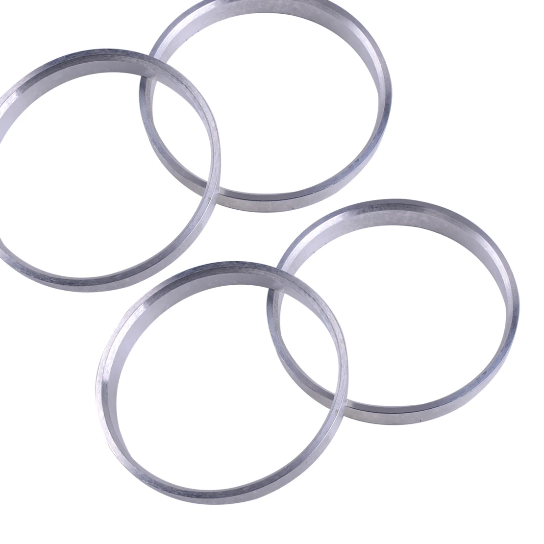 beler 4pcs Aluminum Alloy Wheel Hub Centric Rings Spigot Spacer Range 73.1OD to 66.6ID