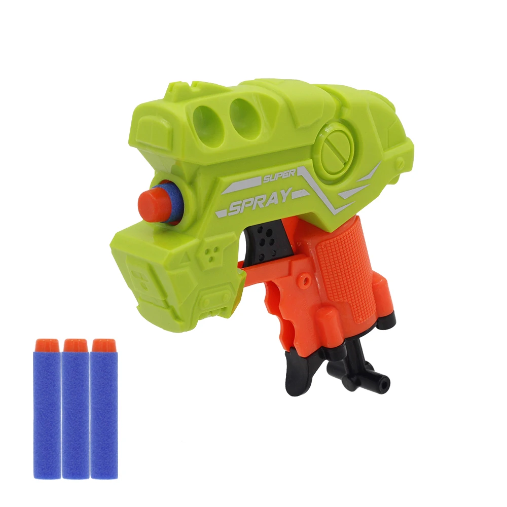 New Mini Soft Bullet Gun Children' s Outdoor Game Toys Suit for Nerf bullets Toy Pistol Gun for Kids Best Gift