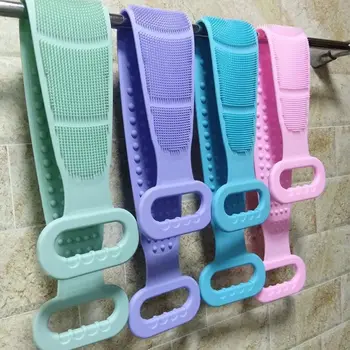 

[Douyin Rubbing Towel Useful Product] Bath Towel la bei tiao Silica Gel Bath Towel Adult Men and Women Strong Decontamination Ex