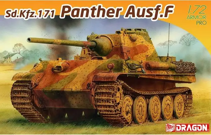 

DRAGON 7647 1/72 Scale German Sd.Kfz.171 Panther Ausf.F Model Kit