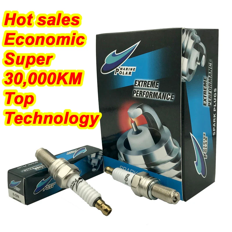 1 шт. мотоцикл свечи зажигания E CR8 для B7RIU B8RIU CR9EK CR8EGP CR8E CR8EIX C8E IU24 CR8EK CR8EB U24ESRNZU 90793 22094