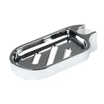 

1pc Storage Box Durable ABS Wall Mounted Practical Lifting Poker Holder Soap Rack Container Box for Kitchen Bathroom