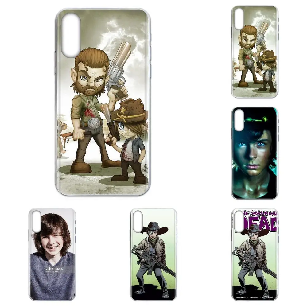 The Walking Dead Carl Grimes For Xiaomi Redmi Mi 4 7A 9T K20 CC9 CC9e Note 7 8 9 Y3 SE Pro Prime Go Play Rubber Soft Phone Case | Мобильные