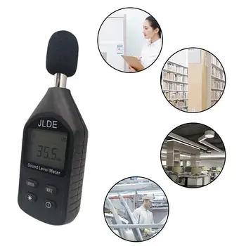 

Handheld Digital Sound Level Noise Meter Measurement LCD Noise Meter Decibel Detector Audio Tester Smart Metro Diagnostic-Tool
