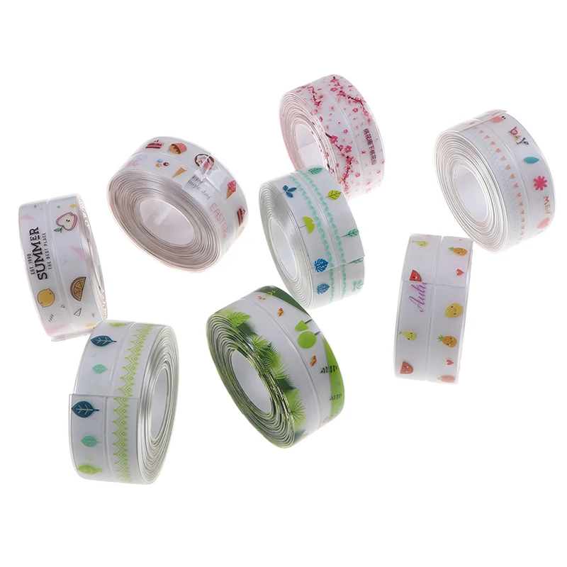 

Kitchen Sink Waterproof Sticker Anti-mold Waterproof Tape Bathroom Countertop Toilet Gap Self-adhesive Seam Stickers