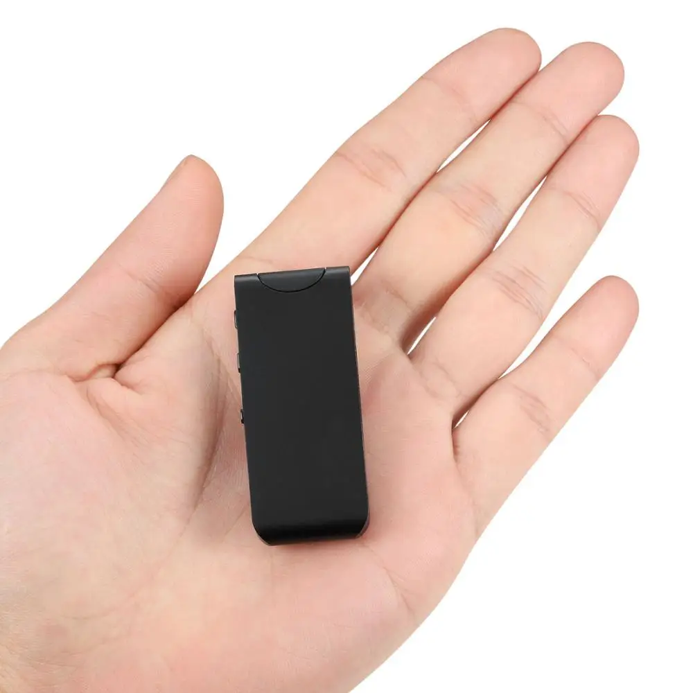 MP3 mini voice recorder with belt clip FM radio