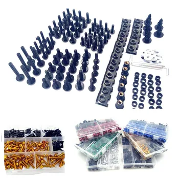 

Motorcycle Fairing Bolts box set Kit Fastener Clip Screw Nuts For SUZUKI DRZ400E DRZ400S SM DR250R DJEBEL250XC 250SB