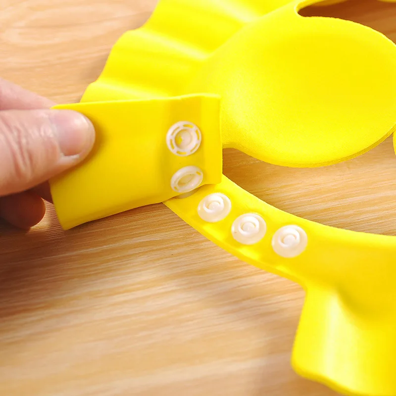 Baby Shampoo Cap Safe Adjustable Waterproof Shampoo Cap Baby Ear Protect Shower Children Kids Hat