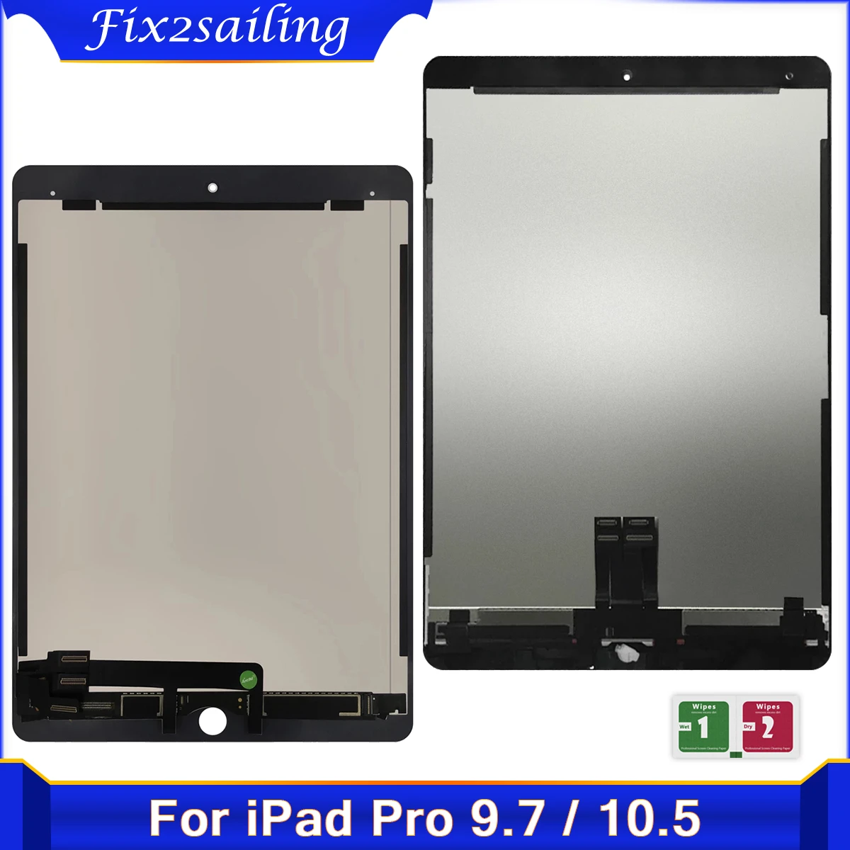 iPad Pro 9.7" LCD Display Touch Screen Digitizer Assembly A1673 A1674 A1675 USA