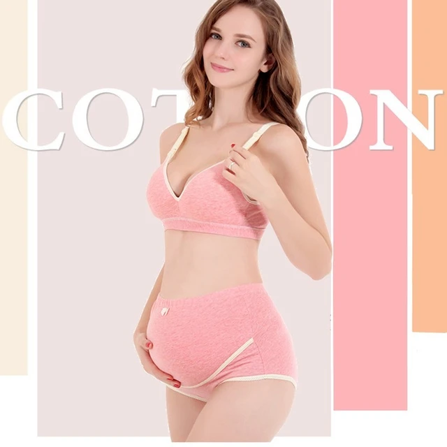 Clothing Underwear Woman Pregnant  Underwear Pregnant Women Belly - Cotton  Maternity - Aliexpress