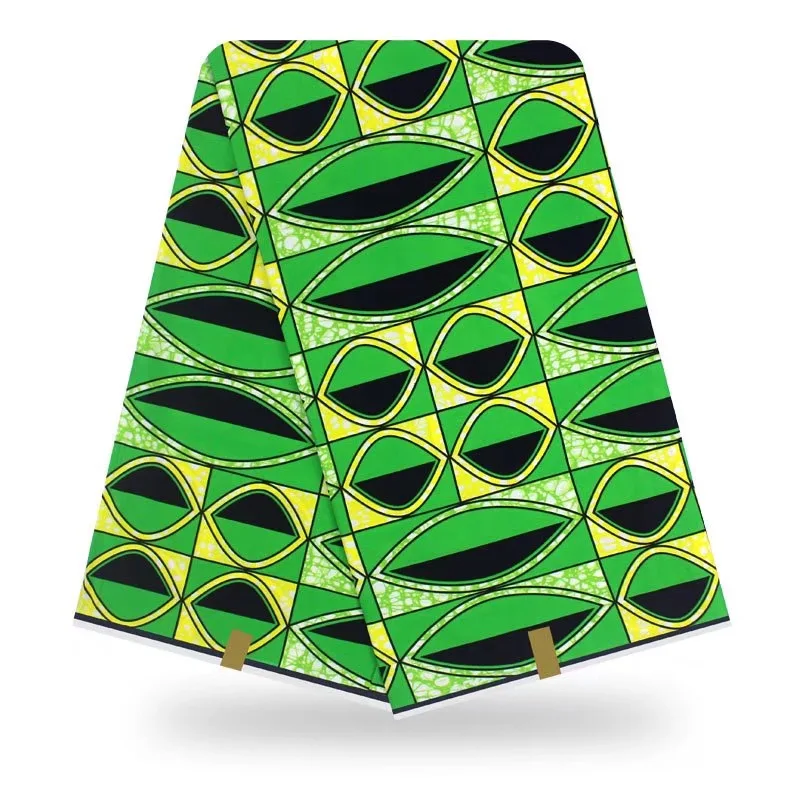 Miss. L Новая африканская восковая хлопчатобумажная ткань с принтом высокого качества Анкара восковая Ткань 6 ярдов/шт для вечернего платья SP19S121020