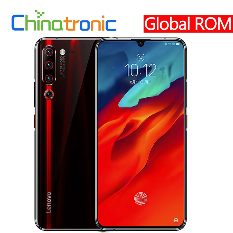 Оригинальный мобильный телефон Lenovo Z6 Pro L78051 глобальная прошивка 128 ГБ Android P
