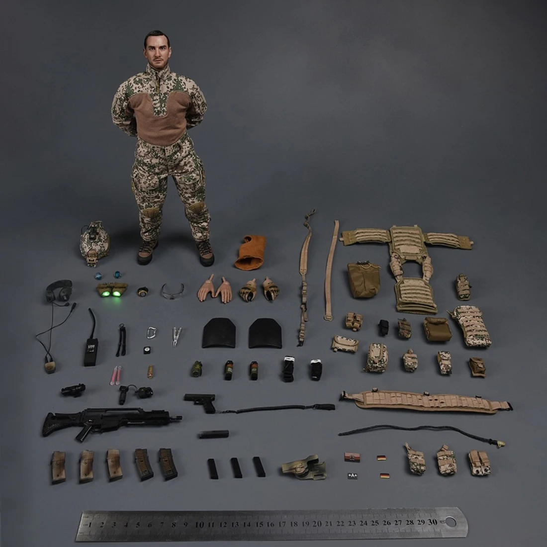 Новая реалистичная модель солдата 1/6 30 см подвижная фигурка сделай сам немецкого