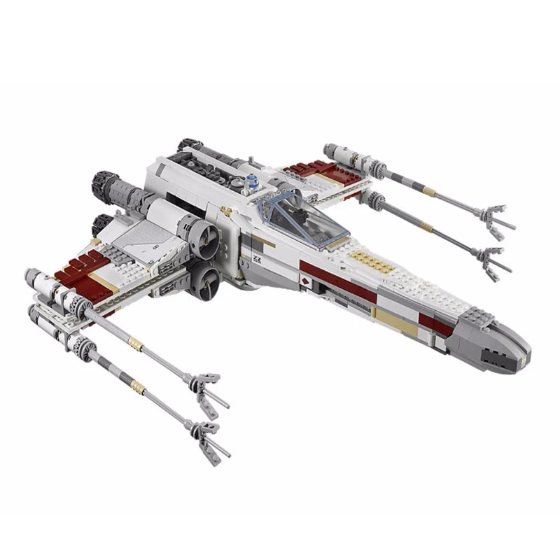 

In stock 05039 Genuine The X-wing Red Five Mobile X Wing Building Block 1586Pcs Bricks Compatible Star Wars 10240