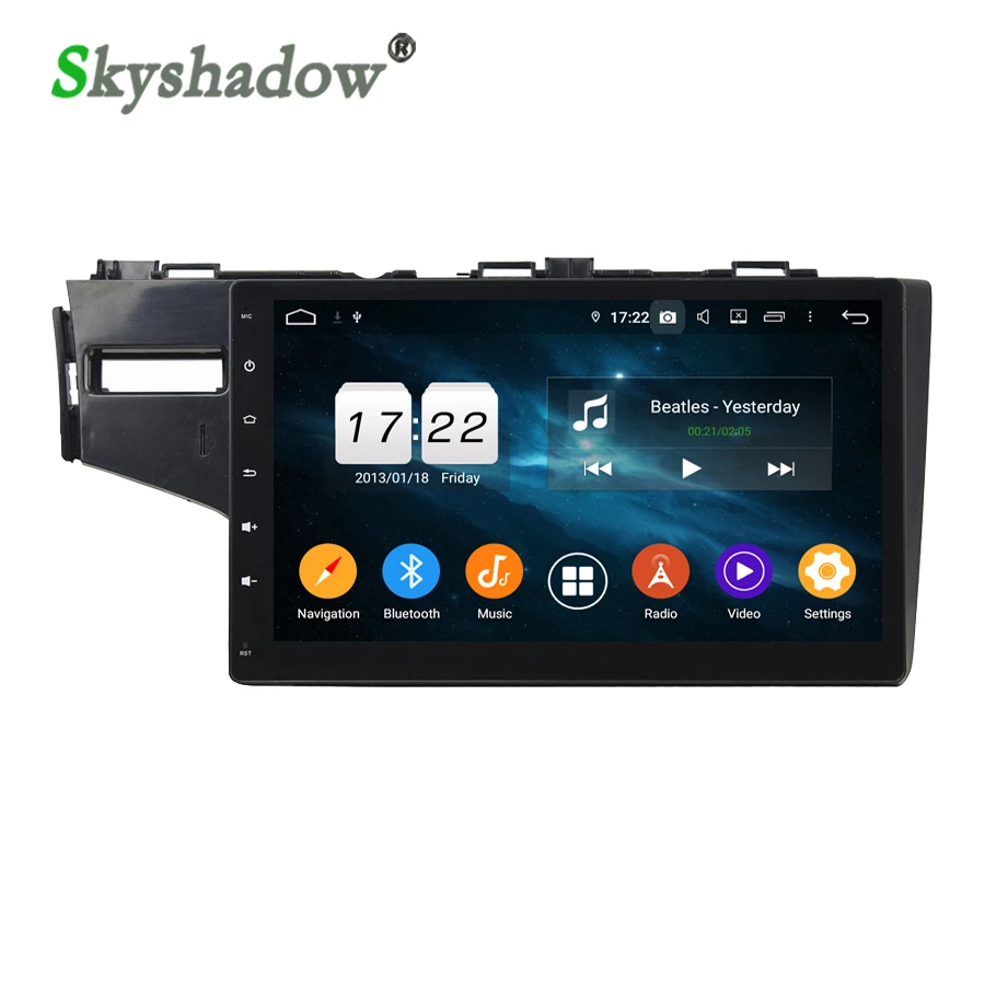 DSP Android 9 0 4 Гб ОЗУ 32 IPS автомобильный RDS радио плеер GPS карта wifi Bluetooth 5 для Honda FIT 2014 2015