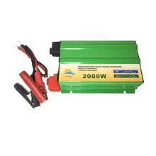 Автомобильный инвертор Солнце 2000W 12V-> 220V 12В преобразовавает 220В 12 в 220 авто автомобиль
