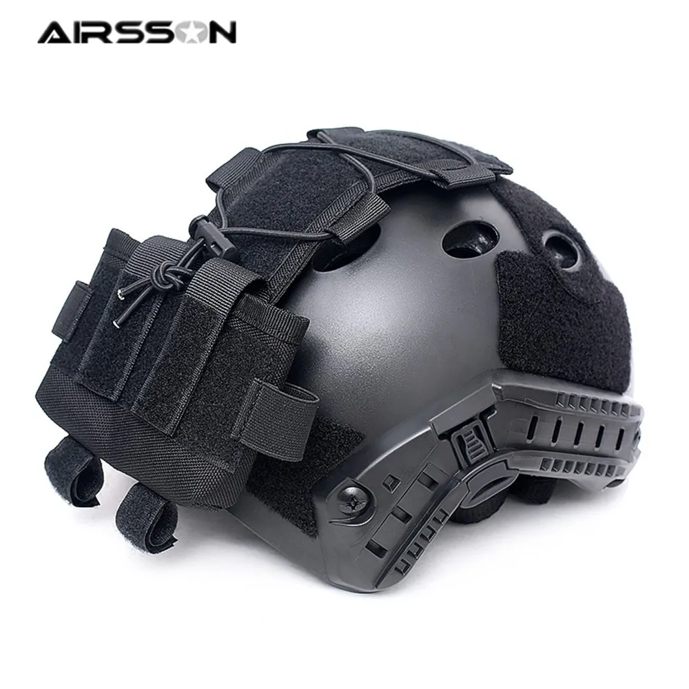 Airsoft Tactical Helmet Cover for MICH 2001 Ver2 Paintball Cycling Men Outdoor Sports Hunting Sakte Casco Paramotor Taekwondo