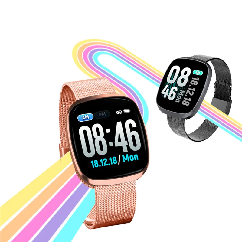 T2 smart fitness bracelet heart rate monitor blood pressure sleep tracker health wristband smart watch IP67 waterproof Watches