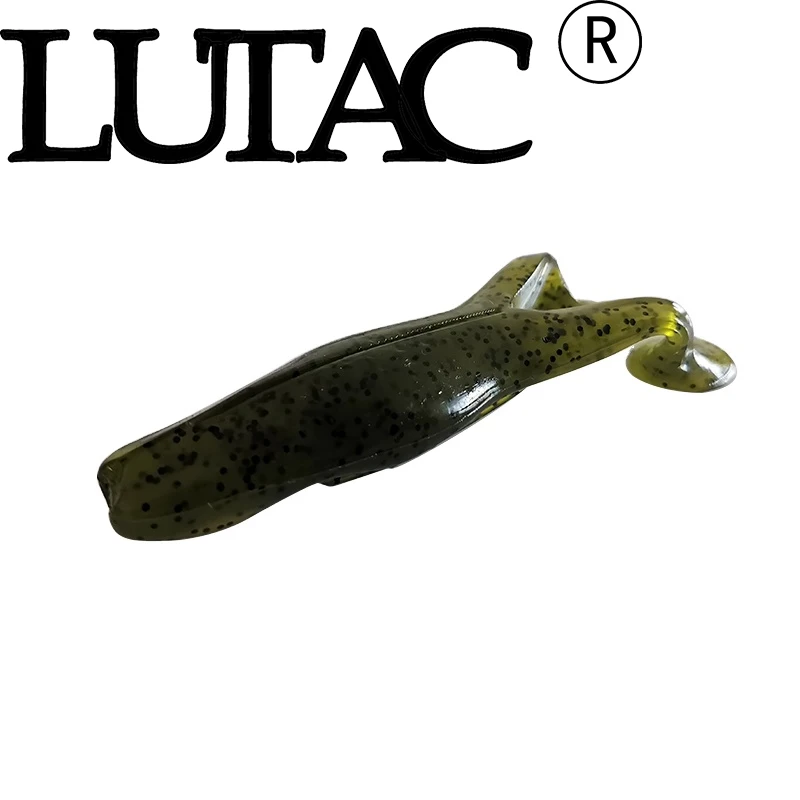 LUTAC China Hot Sale Soft Plastic Frog Lure Factory Price Artificial Fishing Baits Sinking Jump | Спорт и развлечения