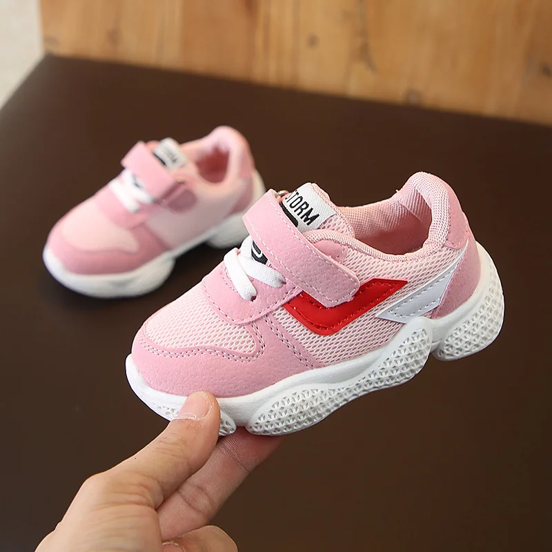 New Soft Sole Autumn Kids Boys Girls Shoes Tide Children Leisure Time Shoes Male Girl Sneakers