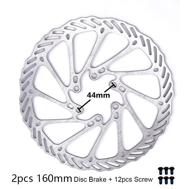 ZTTO 2 единиц, велосипед дисковый тормоз 120 мм/140 мм/160 мм/180 мм/203 мм 6 дюймов стальная велосипедная каретка со звездочкой стальной диск MTB дорожный крейсер BMX велосипед тормозные части