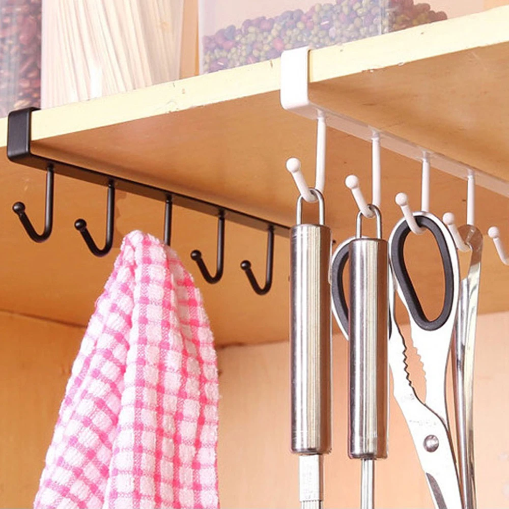 Cupboard Wardrobe Holder Kitchen Storage Rack