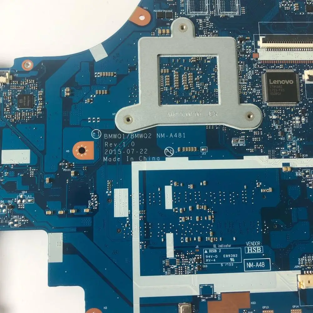 Для Lenovo 300 15ISK Материнская плата ноутбука I3 6100U VGA(2G) номер NM A481 FRU 5B20L24347 5B20L24351 5B20K38231