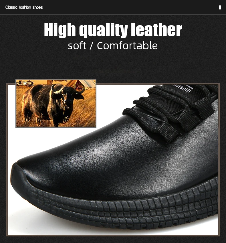 Мужская повседневная обувь из гибкой кожи; Comfor Zapatos De Hombre; модная мужская обувь в джентльменском стиле; 46; прогулочные мужские кроссовки;