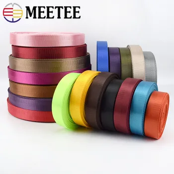 

8Meters 20mm Nylon Webbing Ribbons Herringbone Pattern Dog Collar Knapsack Strap Bag Belt Tape Binding DIY Sewing Accessories