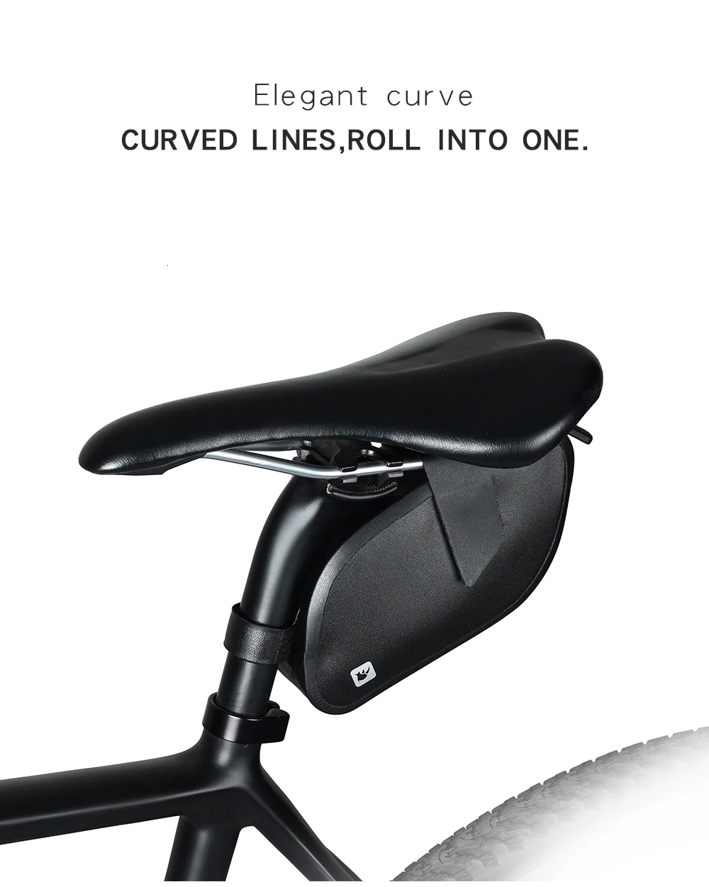 Rhinowalk Bicycle Saddle Bag Waterproof MTB Bike Rear Bag Bicycle Tools Inner Tube Storage Bag Cycling Rear Seat Tail Large Bag  (3)