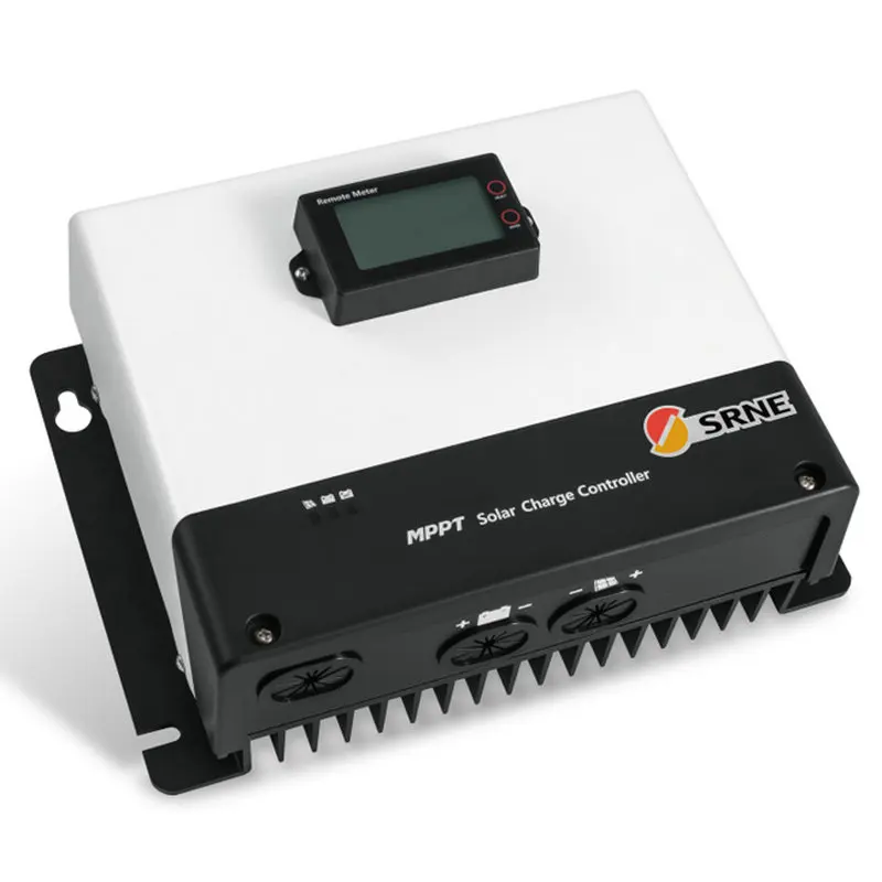 SRNE MPPT 태양 전지 충전기 컨트롤러 100A 85A 최대 입력 전압 150V-250V 12V/24V/36V/48V 디스플레이 화면