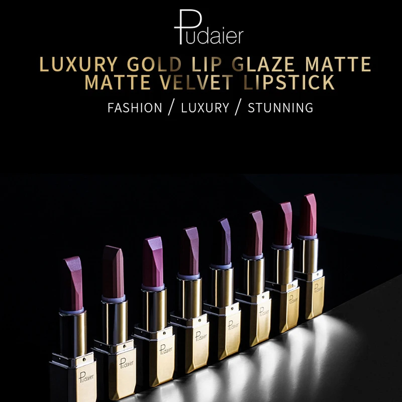 Matte Lipstick Waterproof Lip Makeup 26Colors Long Lasting Moisturizer Lip Tint Pigment Matte Batom Makeup Lipstick Cosmetics