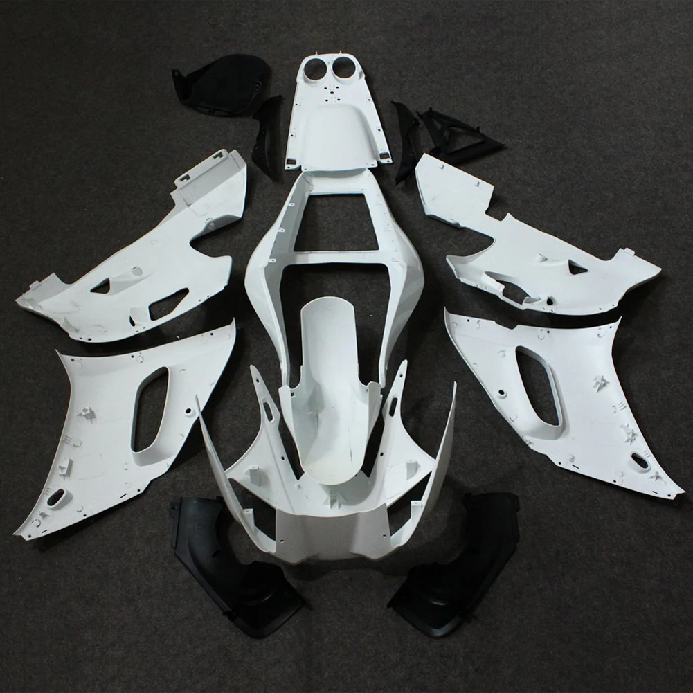 Неокрашенный корпус инжектора набор обтекателей для Yamaha YZF600 YZF R6 1998 1999 2000 2001 2002