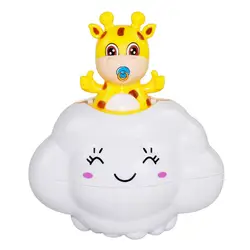 Дождь облако палевый baby shower шторы для ванной игрушки