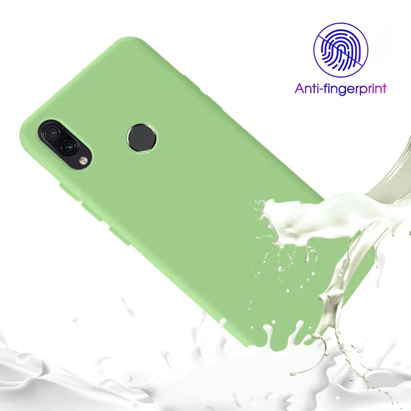 Чехол для Xiaomi Redmi 7 8 8A Note 6 8T K20 Pro жидкий силиконовый мягкий чехол Mi 9 Mi8 Lite Mi9 SE CC9E