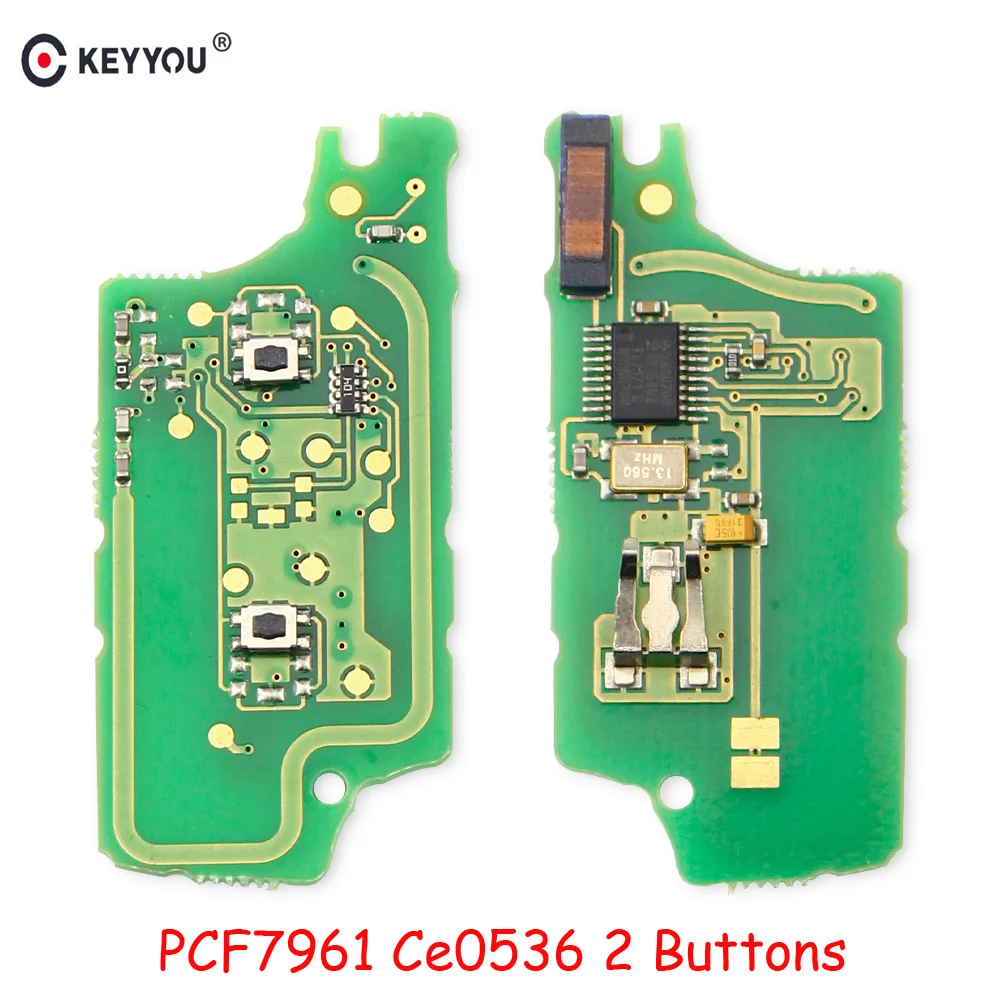 KEYYOU для Peugeot 307 308 2009 408 407 207 2007 SW Citroen C2 C3 ASK дистанционный ключ электронная печатная