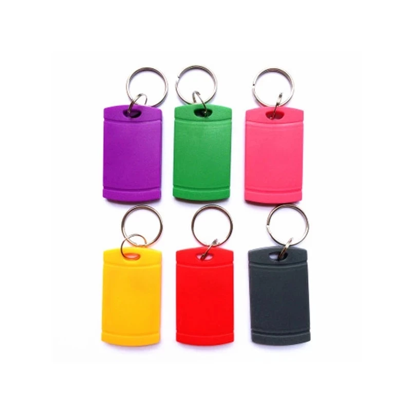 100Pcs Writable Rewritable Blank ID 125KHz EM4305 T5577 Keyfobs RFID Waterproof Clone Copy Token Key Tag Keychain Card