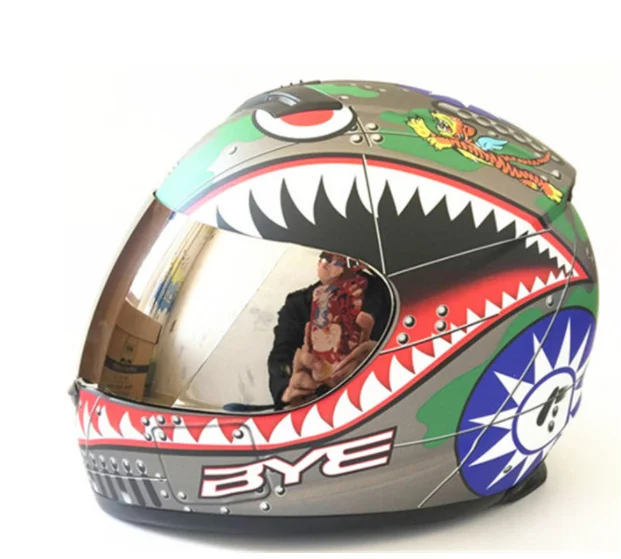 Casque Integral moto rcycle casques de course dot capacete de мото Мото ciclista para moto cross kask casco M L XL XXL noir коврик - Цвет: 19