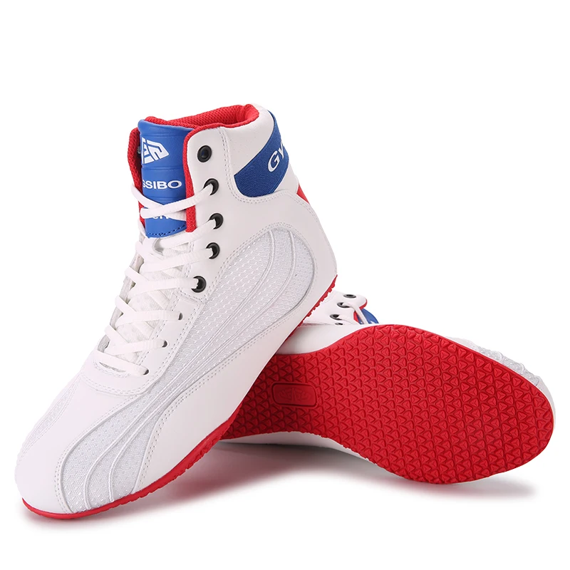 New Lightweight Boxing Shoes Breathable Boxing Footwear High Quality Wrestling Shoes Men Women Big Size 45 46 Wrestling Sneakers